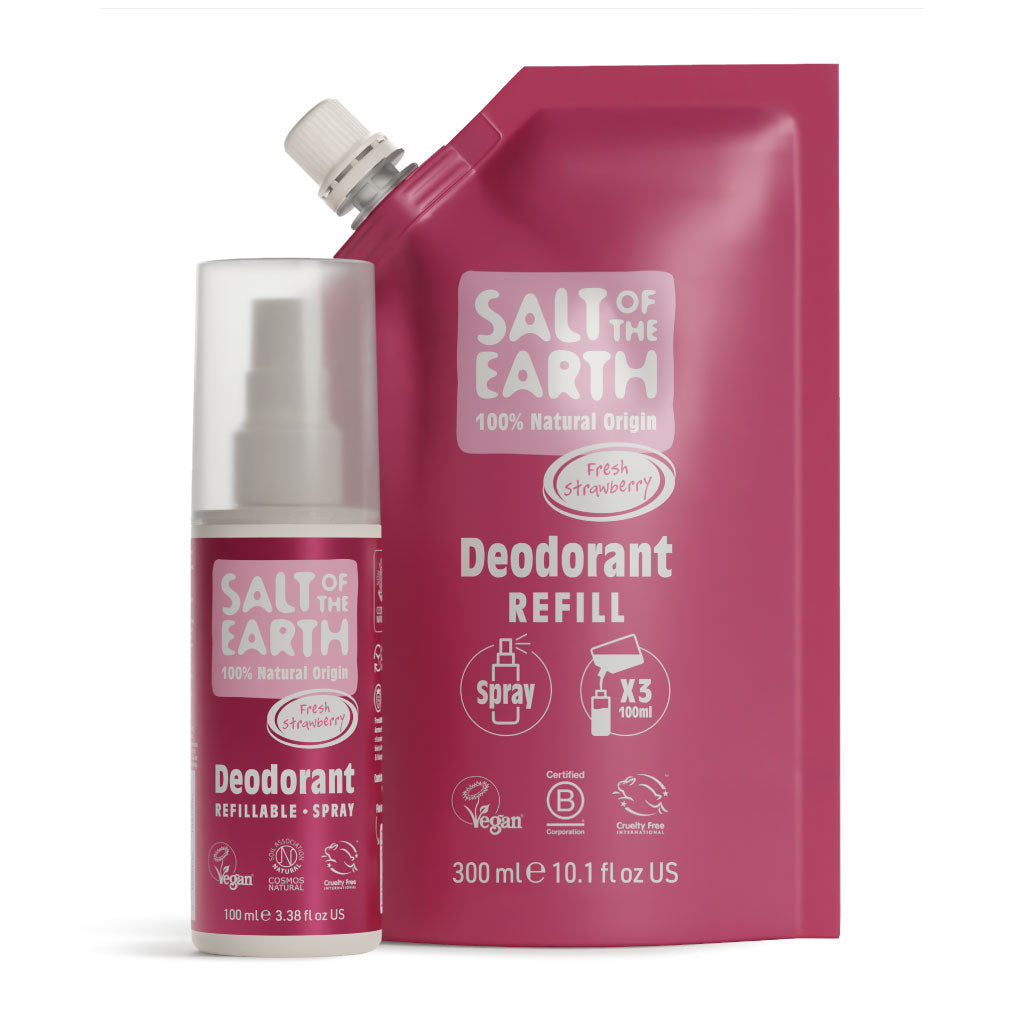 Fresh Strawberry Spray Refill Pouch 300ML