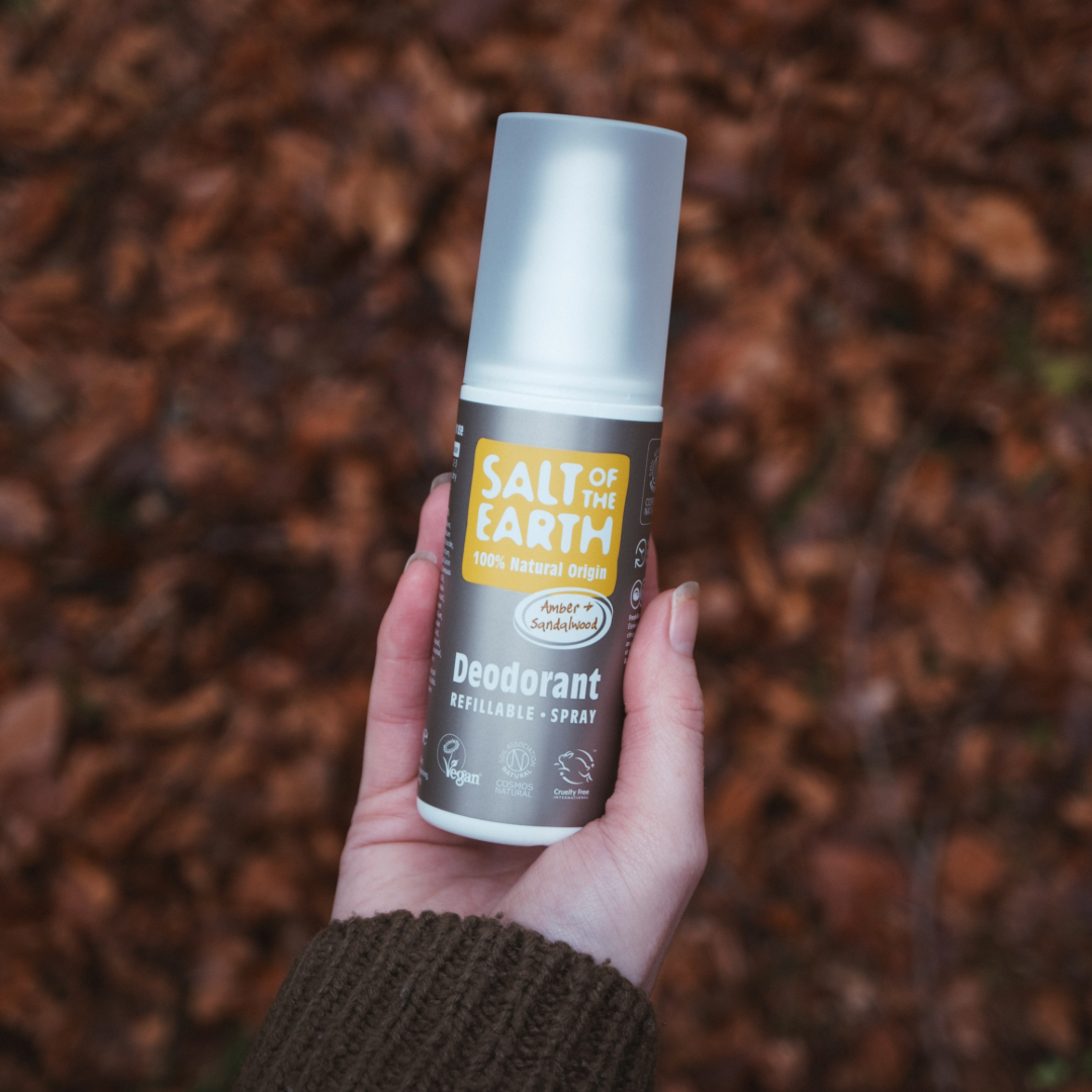 Amber & Sandelhout Natuurlijke Deodorant Spray 100ML