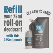 Vetiver & Citrus Roll-On Refill Pouch 225ML