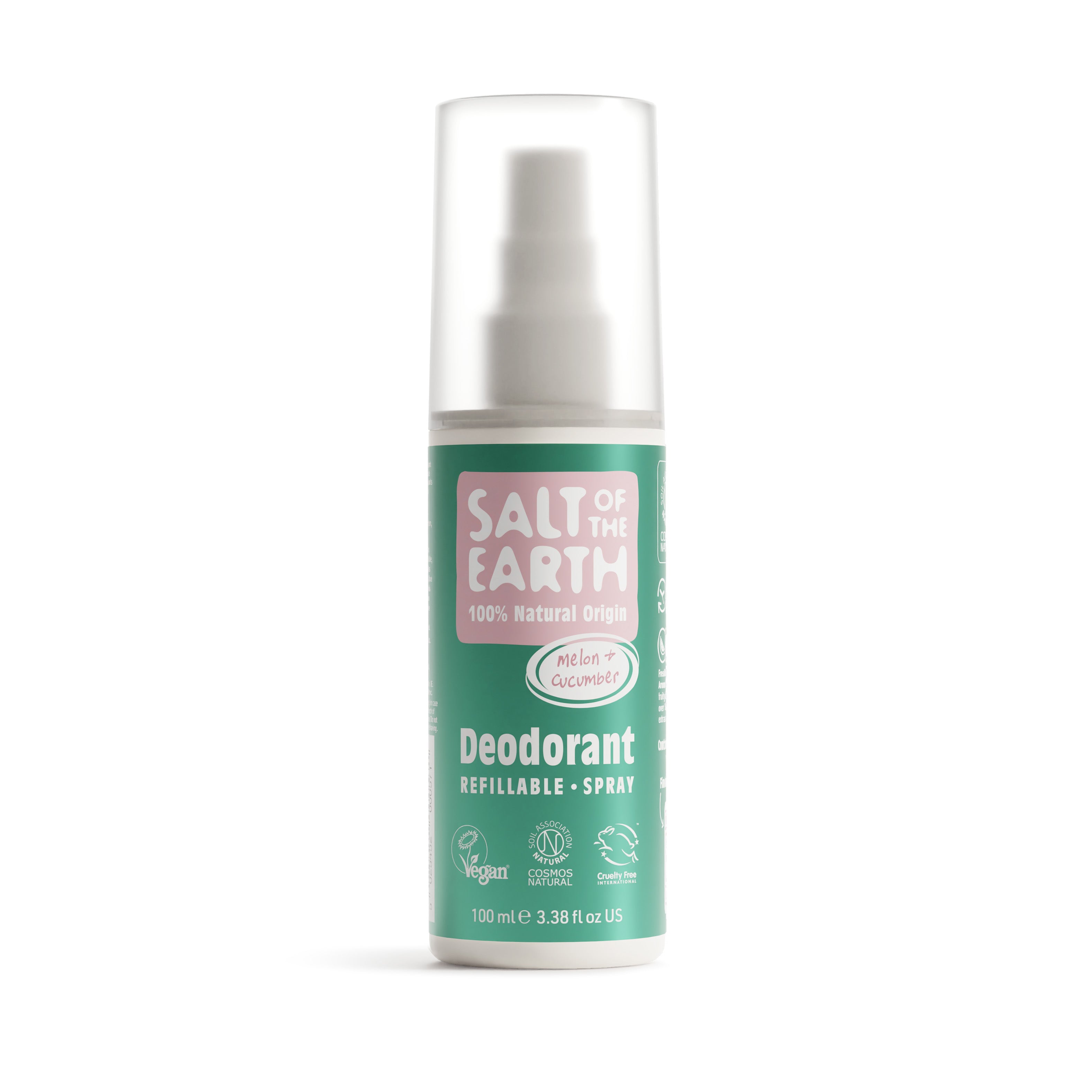 Meloen & Komkommer Natuurlijke Deodorant Spray 100ML