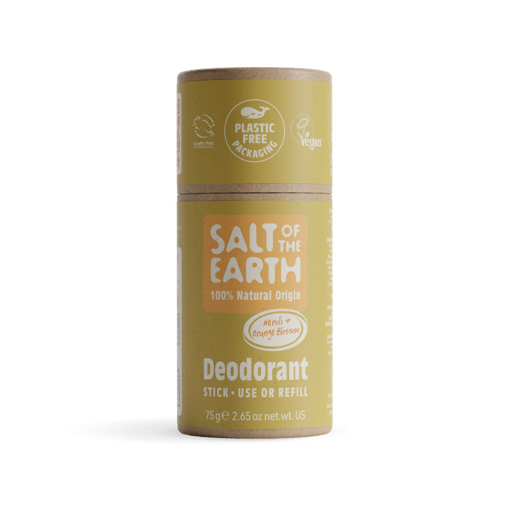 Neroli & Oranje Deodorantstick met natuurlijke bloesem - Gebruik of navulling