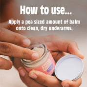 Ongeparfumeerde natuurlijke deodorantbalsem - plasticvrij en aluminiumvrij