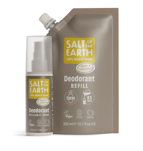 Amber & Sandalwood Spray Refill Pouch 300ML - secondary image