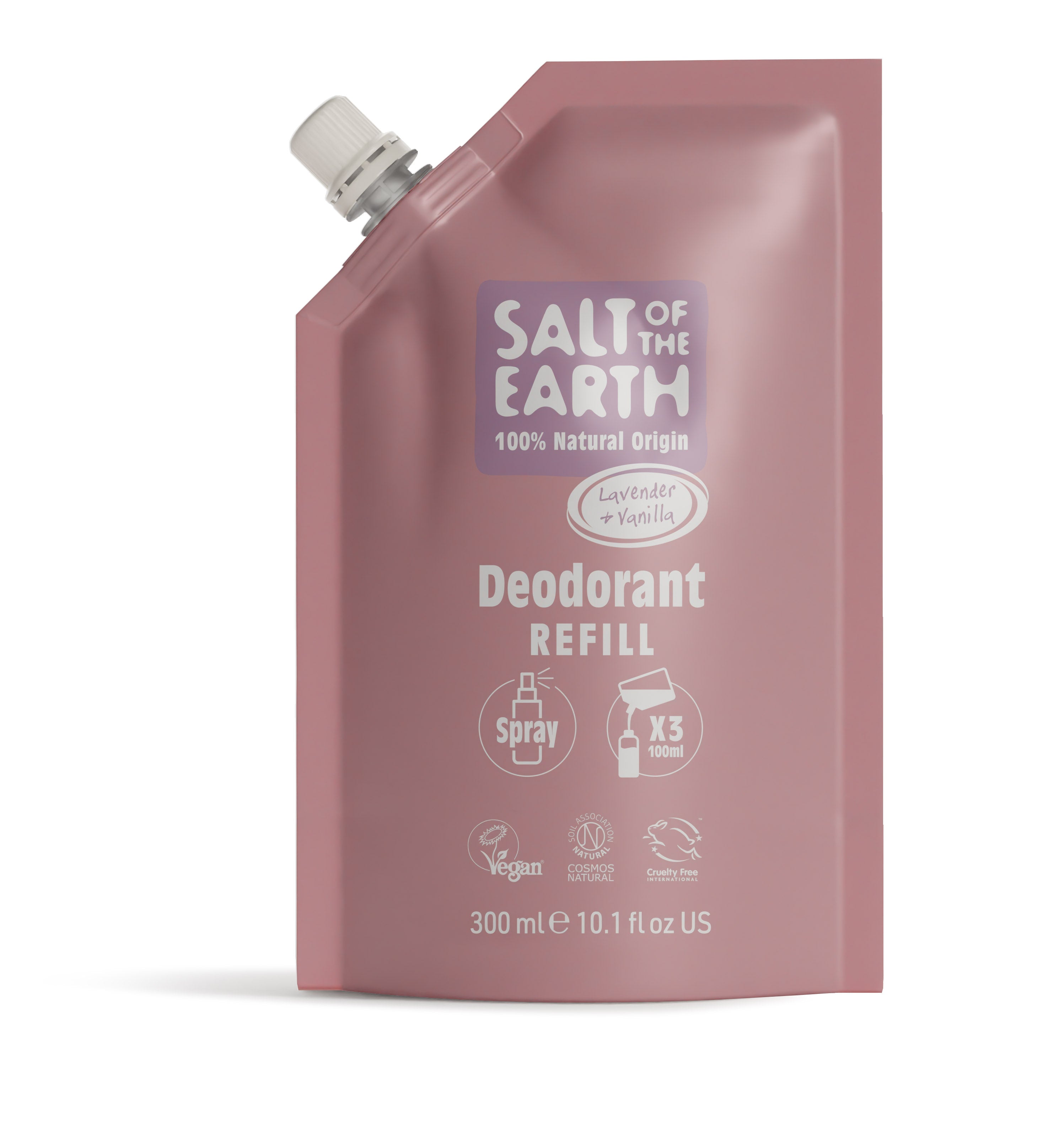 Lavender & Vanilla Spray Refill Pouch 300ML