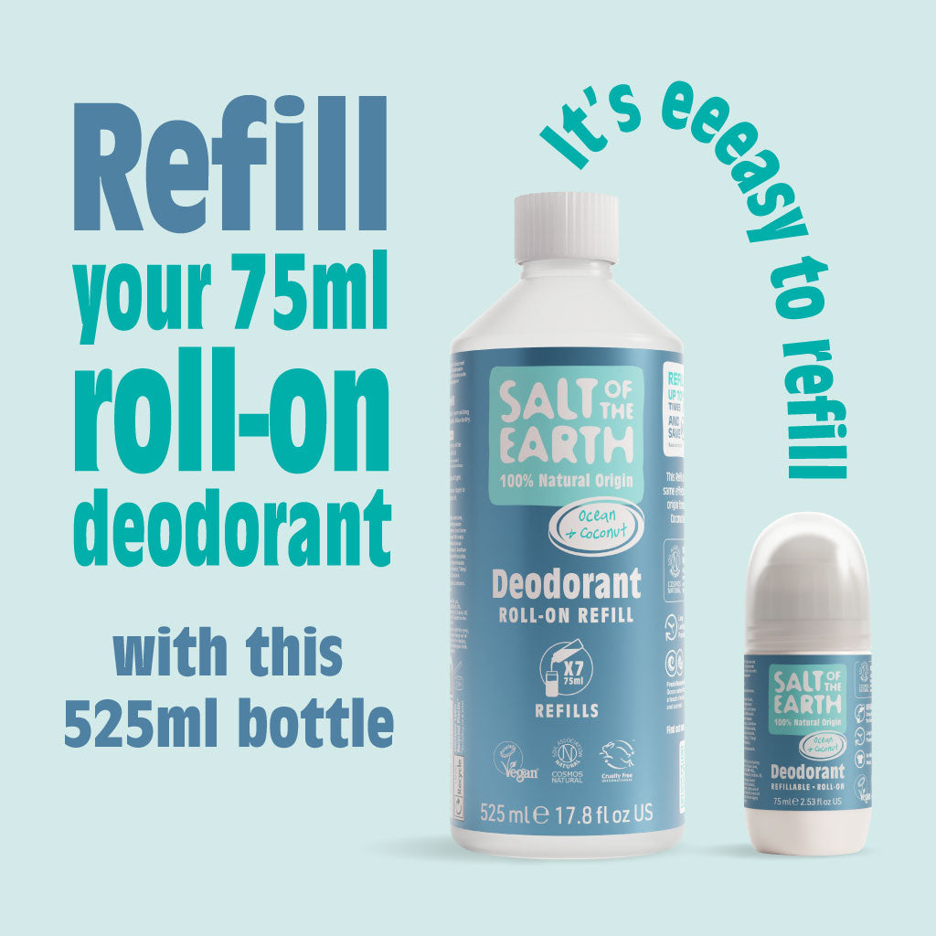 Oceaan &amp; Kokos Roll-On Navulling 525ML