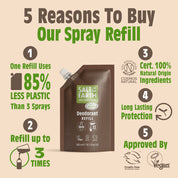 Oud & Bergamot Spray Refill Pouch 300ML
