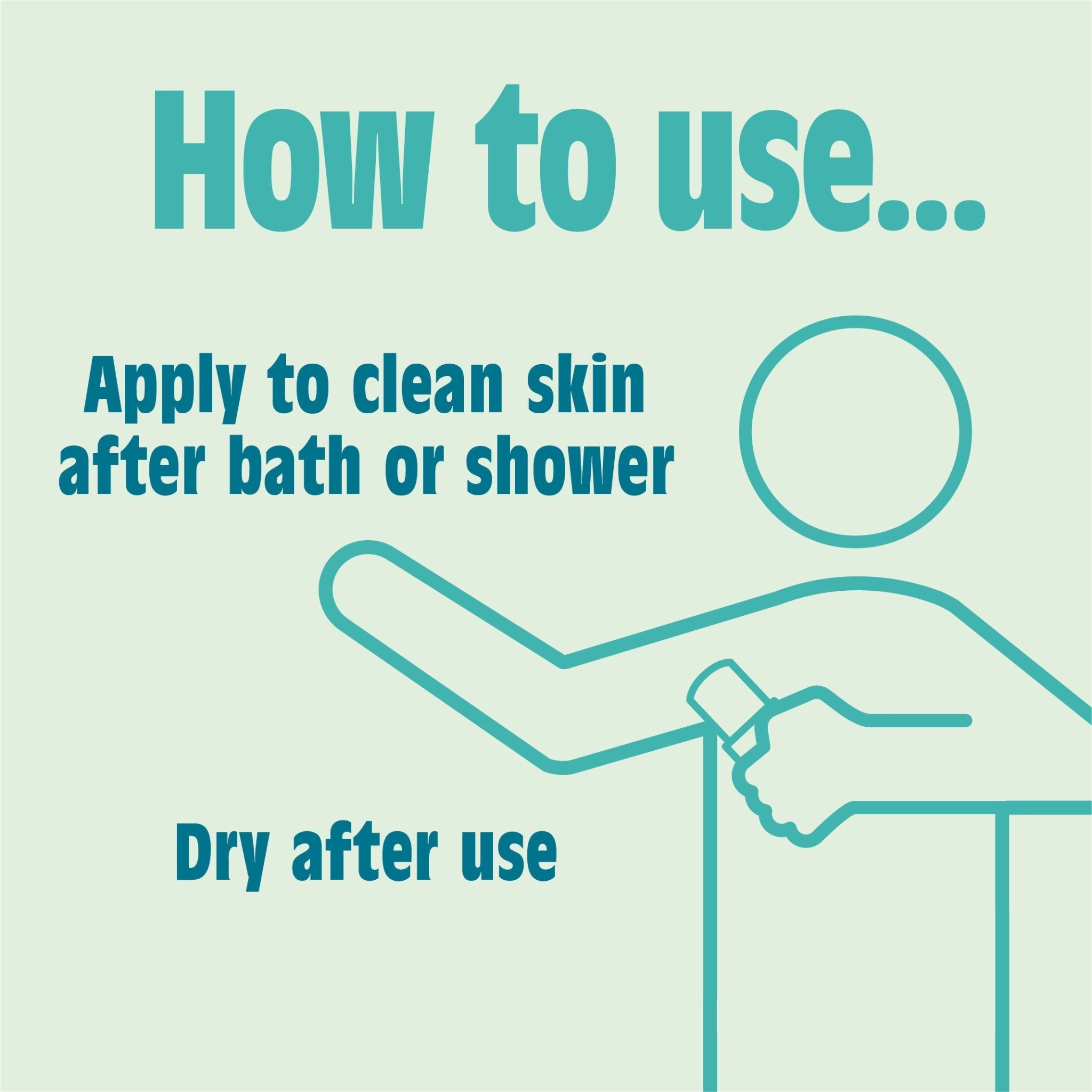 How to use Salt of the Earth Classic Natural Deodorant Crystal - apply to clean skin after bath or shower, dry after use.