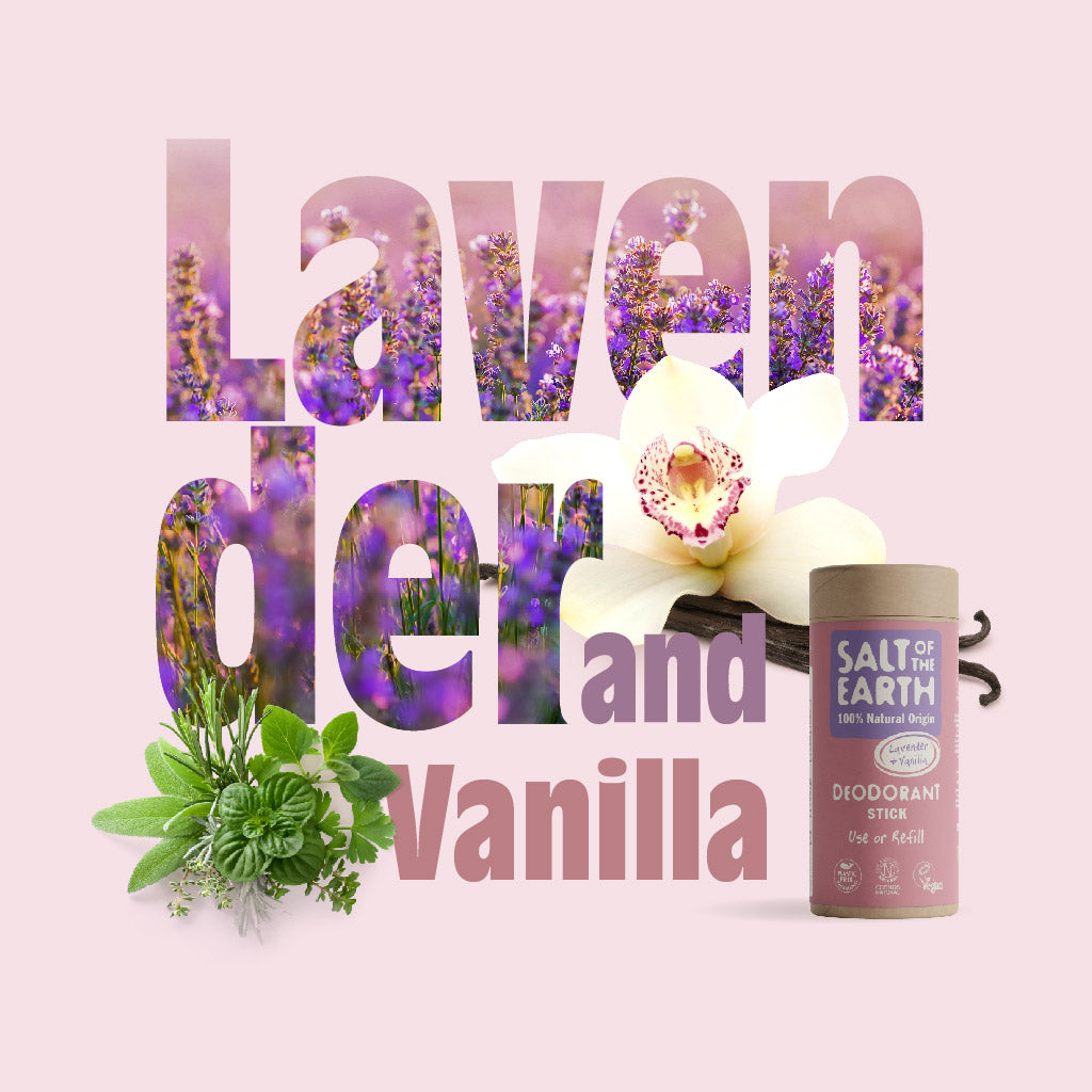Natuurlijke deodorantstick met lavendel en vanille - Gebruik of navulling