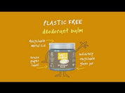 Salt of the Earth Amber & Sandalwood plastic free deodorant balm video