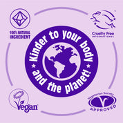 Salt of the Earth Classic Natural Deodorant - kinder to your body and the planet with 100% natural ingredients, Vegan Society, Cruelty Free International, and Vegetarian Society approved.