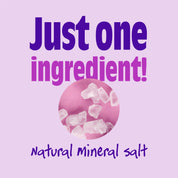 Just one ingredient in Salt of the Earth Rock Chick Natural Deodorant - 100% natural mineral salt.